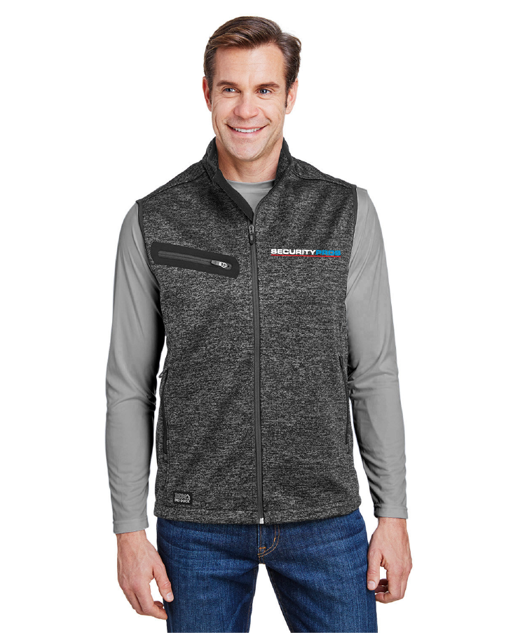 Dri Duck Compass Bonded Mélange Sweater Fleece Vest