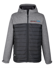 Load image into Gallery viewer, Dri Duck Men&#39;s Pinnacle Puffer Body Softshell Hooded Jacket
