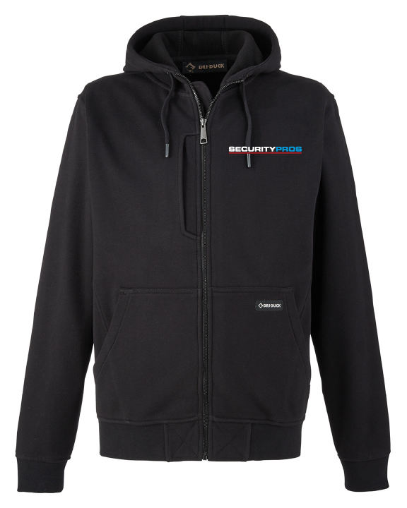 Dri Duck Men's Bateman Power Full Zip Hooded Fleece