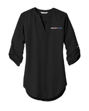 Load image into Gallery viewer, Port Authority ® Ladies 3/4-Sleeve Tunic Blouse
